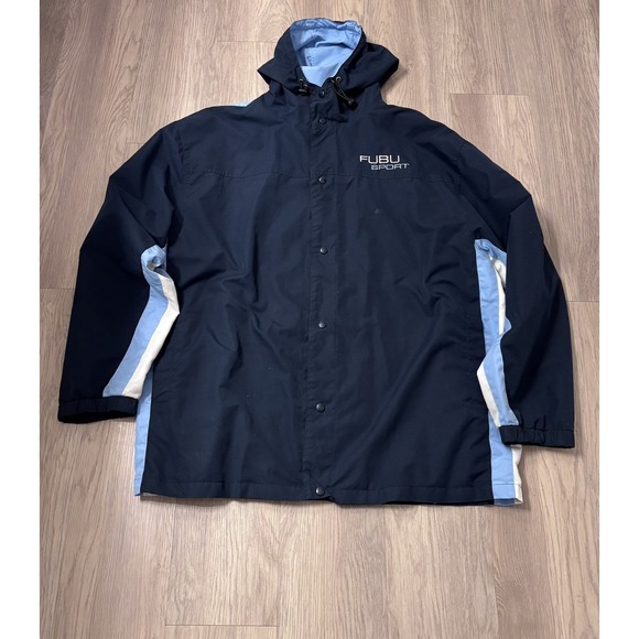 FUBU Other - Men's vintage FUBU Sport windbreaker jacket 2XL Blue